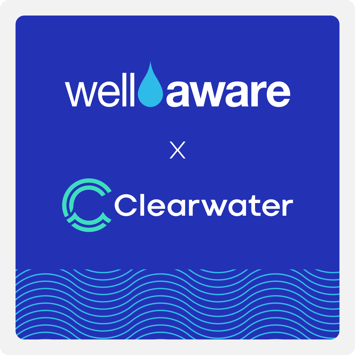 Well Aware x Clearwater Website Lockup Well Aware x Clearwater Website Lockup